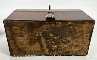 19th Century Sarcophagus Regency Tea Caddy