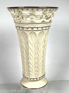Lenox Florentine & Pearl Large Porcelain Vase