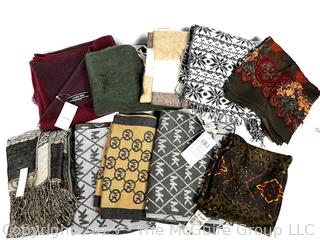 Group of Woven Women's Scarved, Some with Tags