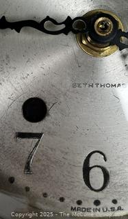 Seth Thomas Banjo Clock With Clipper Ship