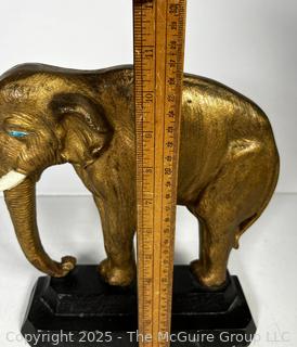 Bradley and Hubbard Cast Iron Elephant Door Stop