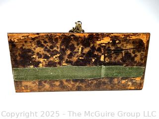 Regency Correspondence Letter Stationary Box with Key. 9 x 4 x 4"