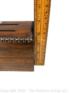 Regency Correspondence Letter Stationary Box with Key. 9 x 4 x 4"