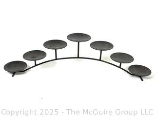 Seven (7) Graduated Candle Stand