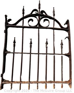 Architectural Iron Works Victorian Gate