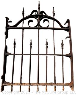 Architectural Iron Works Victorian Gate