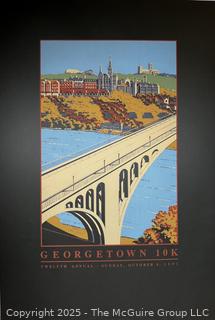 Foam Board Mounted Poster from 199` Georgetown 10K Run