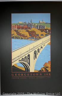 Foam Board Mounted Poster from 199` Georgetown 10K Run