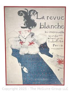 Framed Under Glass Poster of La Revue Blanche