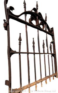 Architectural Iron Works Victorian Gate
