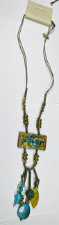 Coldwater Creek Glass Beaded Necklace