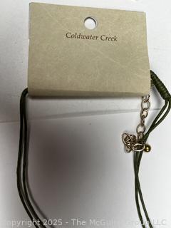 Coldwater Creek Glass Beaded Necklace