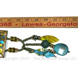 Coldwater Creek Glass Beaded Necklace