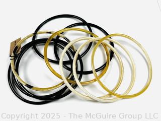 Group of Bangle Bracelets