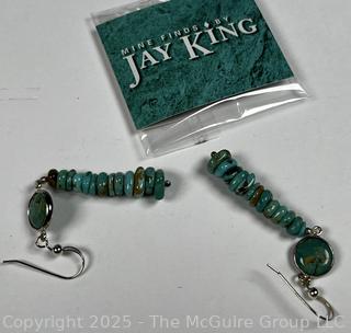 Mine Finds by Jay King Stone Bead Dangle Earrings