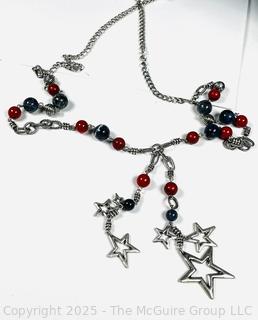 Star with Beads Necklace