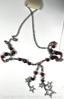 Star with Beads Necklace