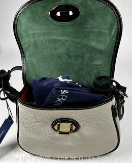 Dooney & Bourke Women's All Weather Leather Crossbody Bag in Bone, New with Tags