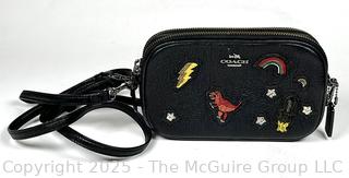 Coach Souvenir Embroidery Patches Crossbody Handbag, New Without Tags