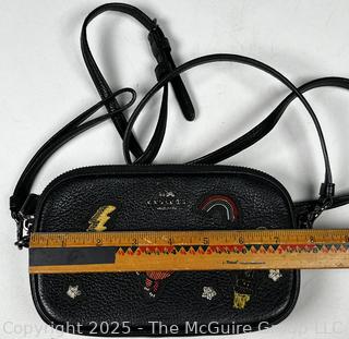 Coach Souvenir Embroidery Patches Crossbody Handbag, New Without Tags