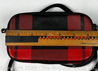 Coach Mount Plaid Crossbody Handbag, New With Tag.