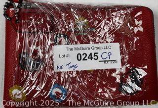 Coach Wild Prairie Print Coated Canvas Cosmetic Case, New Without Tags