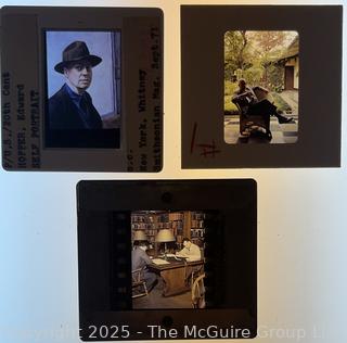 Grouping of Mid 20th C Slide Negatives. Edward Hopper
