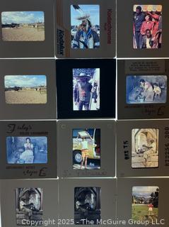 Grouping of Mid 20th C Slide Negatives Including Mexican Potters