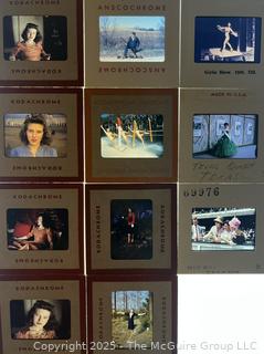 Grouping of Mid 20th C Slide Negatives.