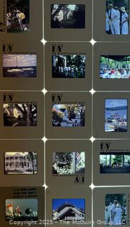 Grouping of Slide Negatives. Summer at The Chatauqua Institute, NY