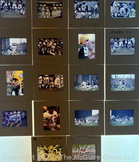 1960's NFL Slide Negatives Attributed to Arthur Rickerby 