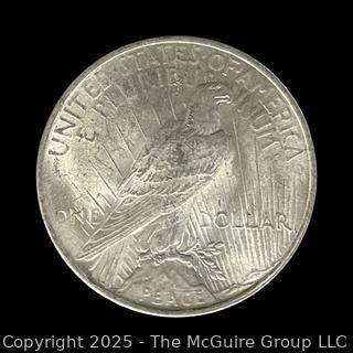 1922 Peace Silver Dollar Coin