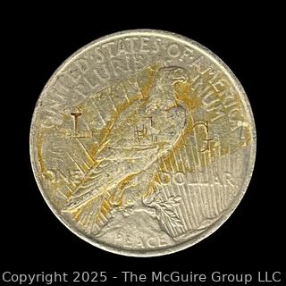 1922 Peace Silver Dollar Coin