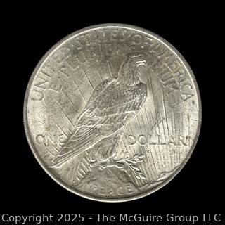 1922 Peace Silver Dollar Coin