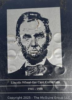 Lincoln Wheat-Ear Cent Collection 1941-58 