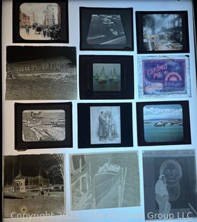 Grouping of 1900-1950 Slide Negatives