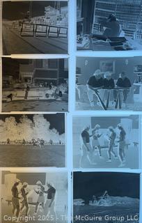 Grouping of Slide Negatives. Athletes Including Al Kaline Baseball