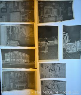 Grouping of Early 20th C Slide Negatives of U.S. College Campus Life circa 1915
