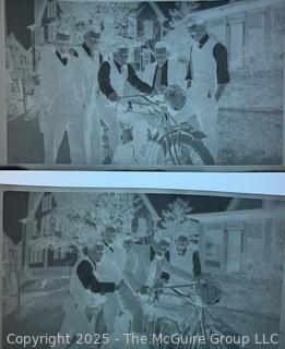 Grouping of Early 20th C Slide Negatives of U.S. College Campus Life circa 1915