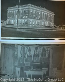 Grouping of Early 20th C Slide Negatives of U.S. College Campus Life circa 1915