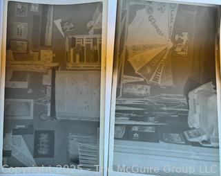 Grouping of Early 20th C Slide Negatives of U.S. College Campus Life circa 1915