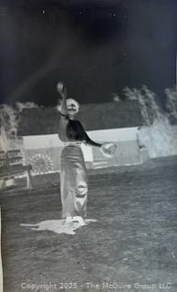 Grouping of Early 20th C Slide Negatives of U.S. College Campus Life circa 1915