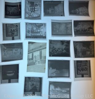 Grouping of Slide Negatives. Mostly Fashion at Chautauqua Institute NY  