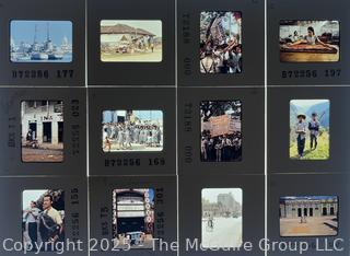 Grouping of Mid 20th C Slide Negatives by Arthur Rickerby in Latin America