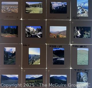 Grouping of Slide Negatives. Landscapes