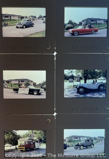 Grouping of Slide Negatives. Autos