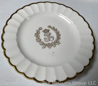 Group of Porcelainware Including Washington Black Transferware Plate by Podmore and Walker 