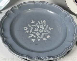 Group of Porcelainware Including Washington Black Transferware Plate by Podmore and Walker 