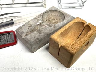 Cookware Including Stainless Steel Mixing Bowls and Tools