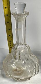 Three (3) Liquor Decanters Including one Waterford